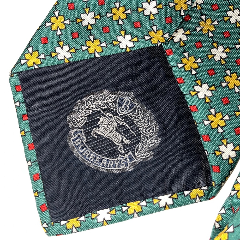 burberry silk tie